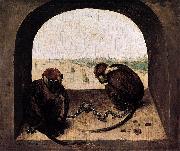 Pieter Bruegel the Elder, Two Chained Monkeys